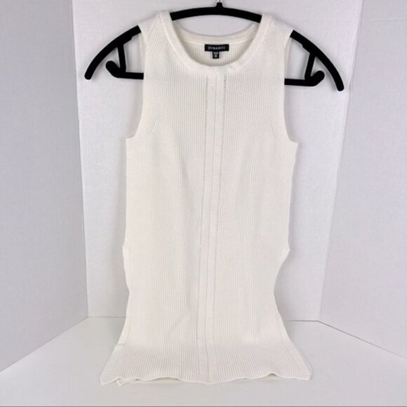 Dynamite - Women’s White sleeveless stretchable sweater. Size: XS - Picture 1 of 8